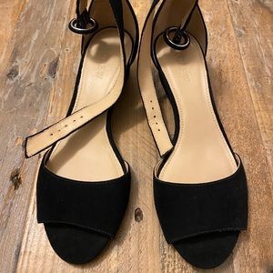 Jcrew Laila suede sandals